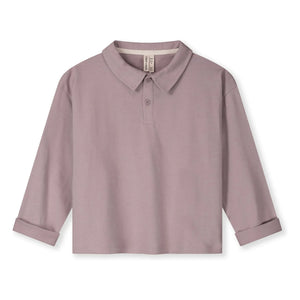 Gray Label - Organik pamuk polo tişört | Mauve