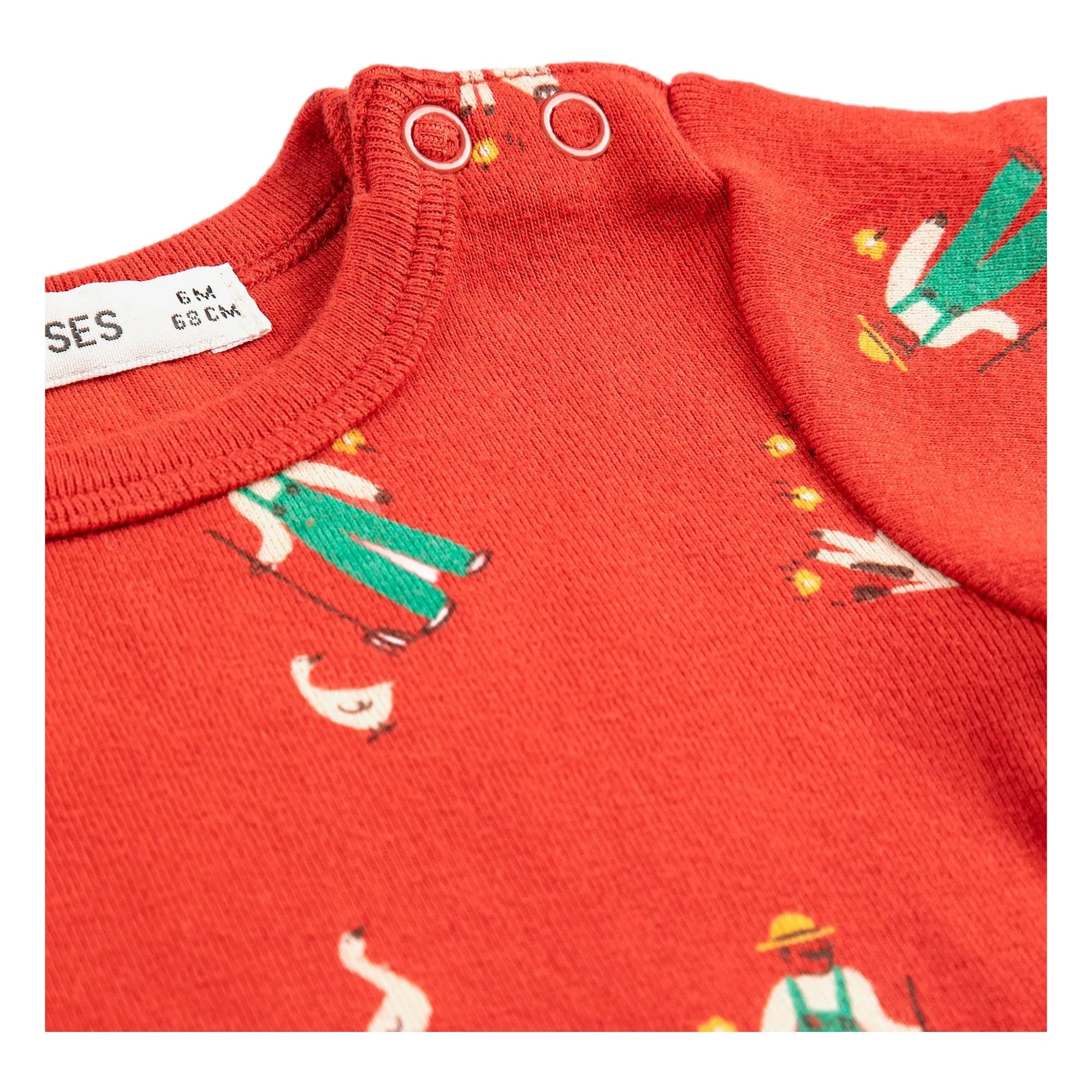 Bobo Choses - Body Farm Organic Cotton | Red