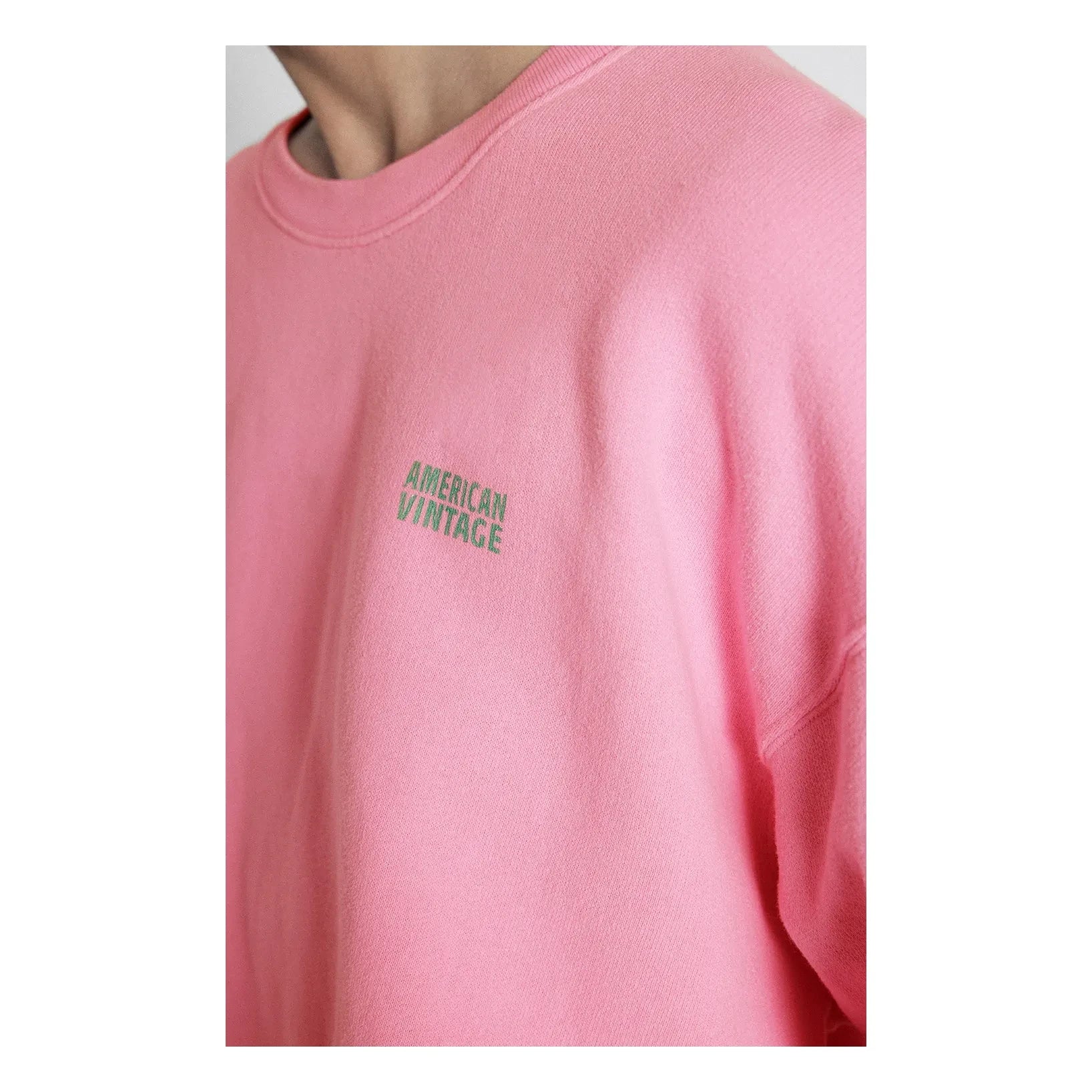 American Vintage - Izubird Pamuklu Sweatshirt | Cherry Wood
