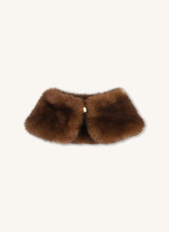 Chloé - Çıkarılabilir polar yaka | Camel
