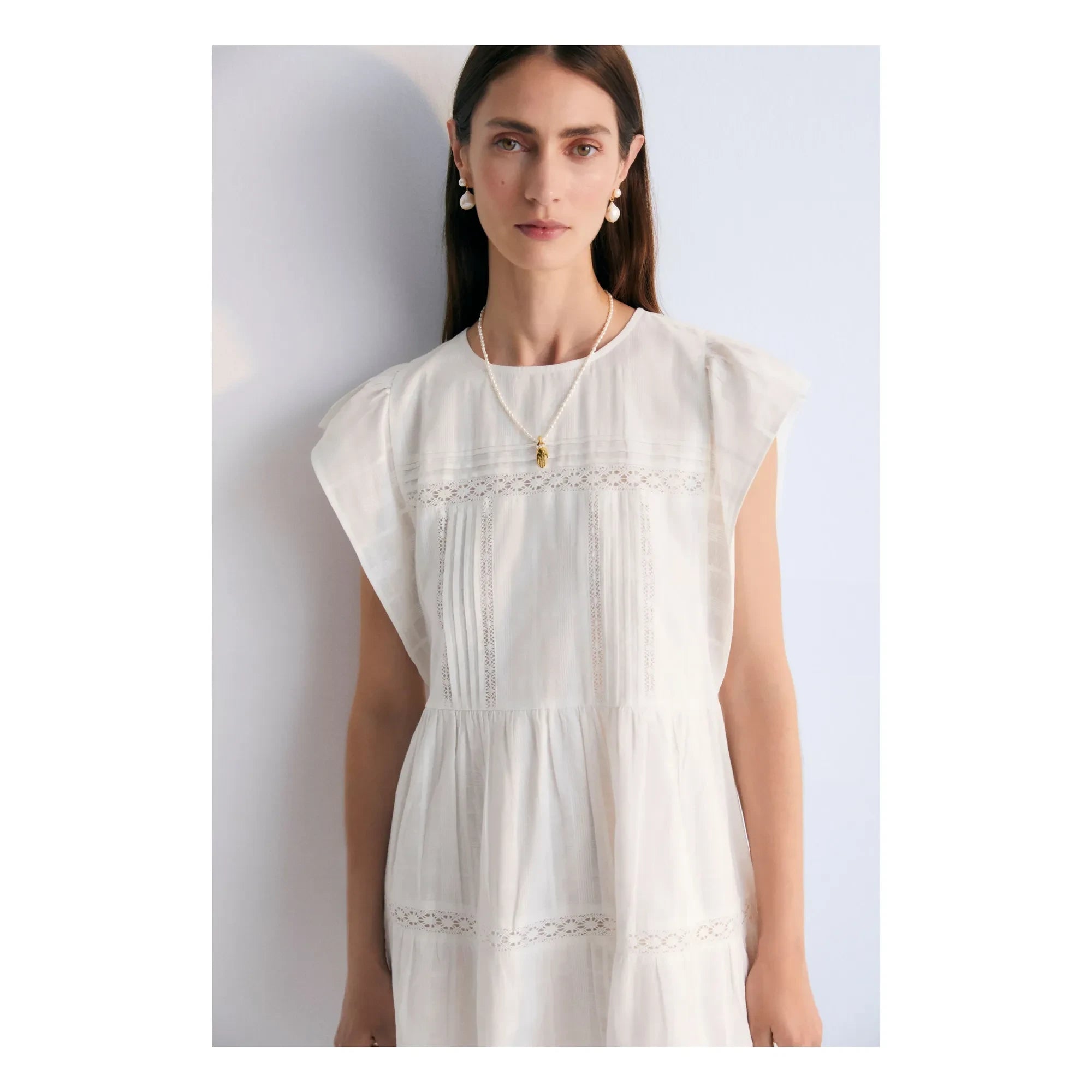 The New Society - Corfu Dress - Women's Collection | White