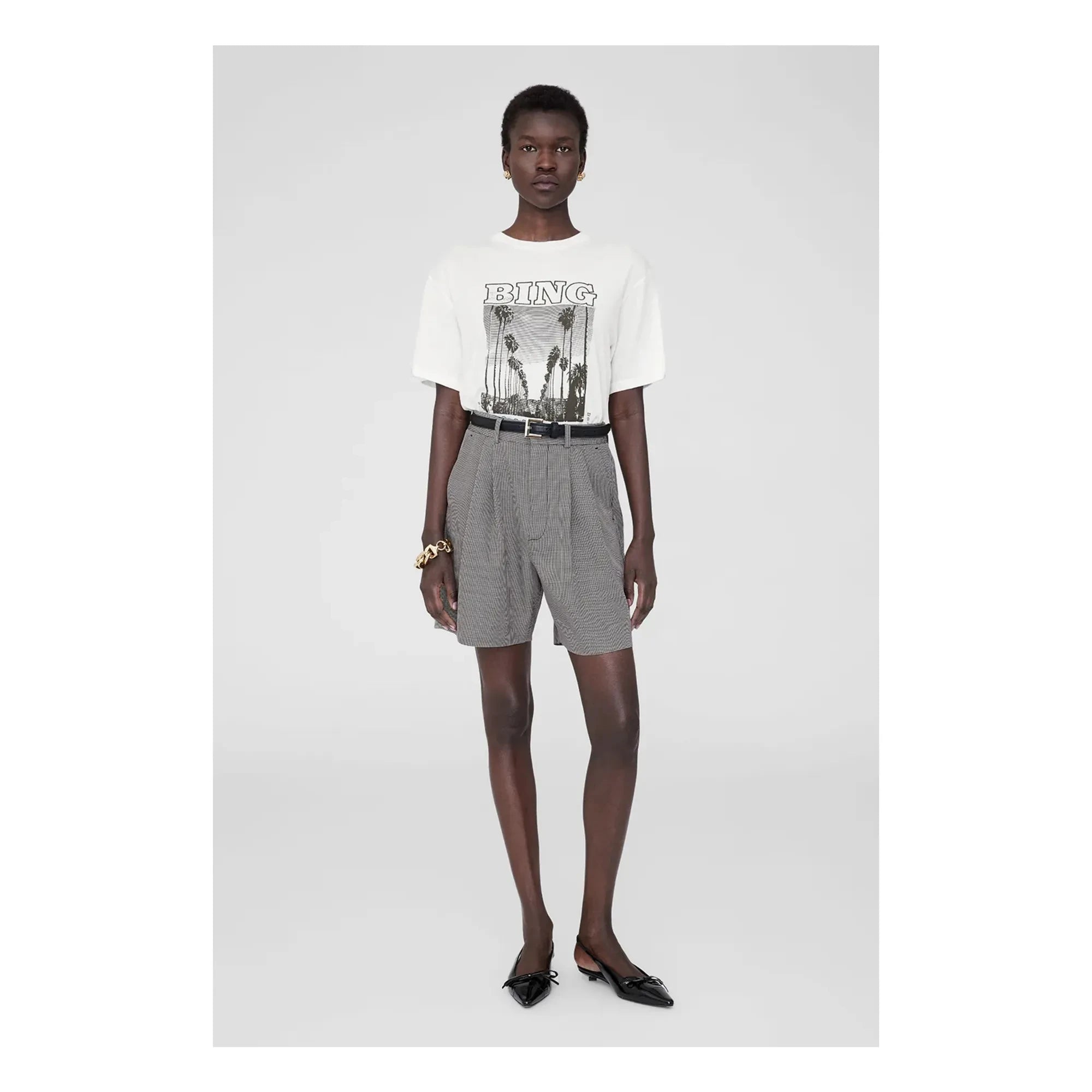 Anine Bing - Louis T-shirt | White