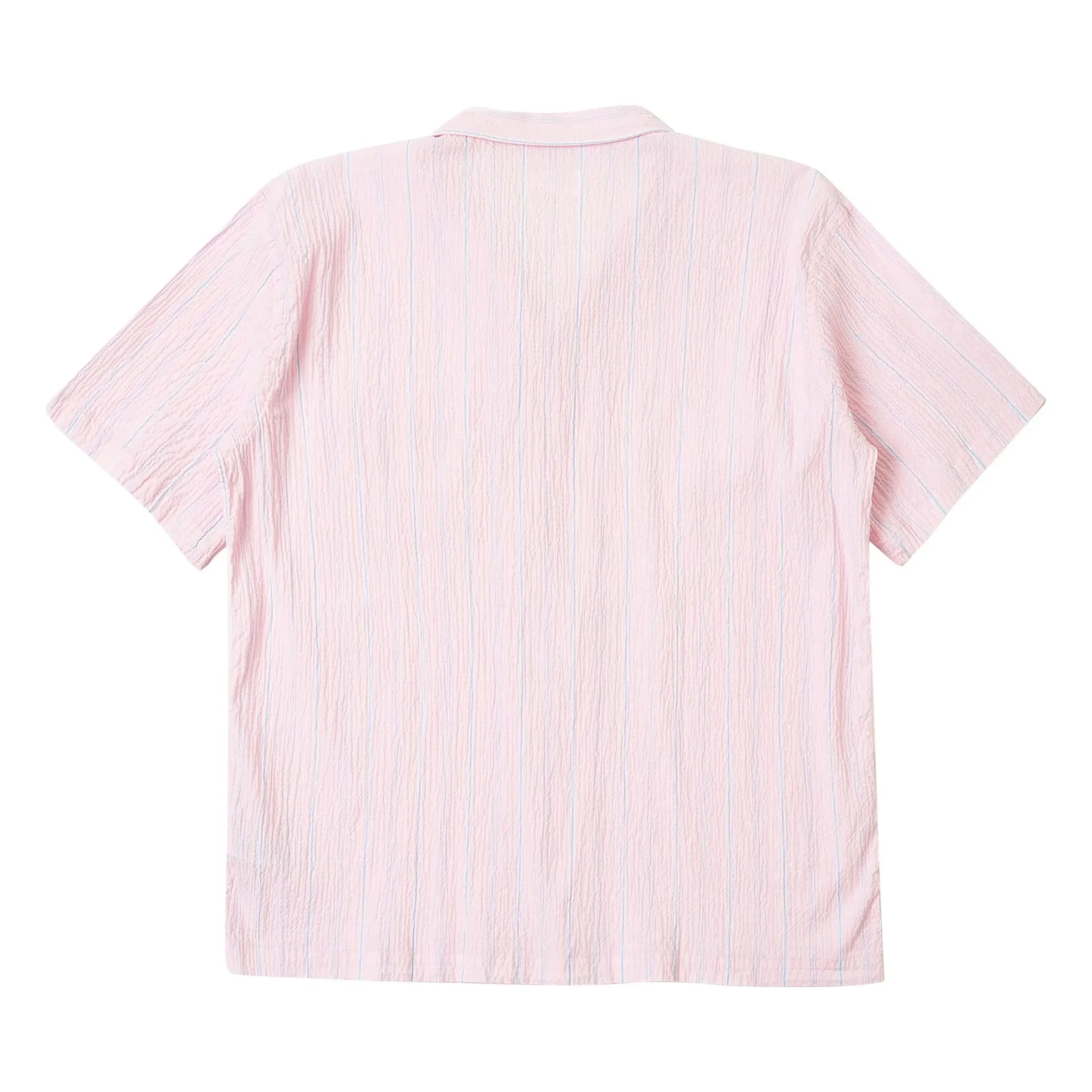 Universal Works - Striped Shirt Road | Pink
