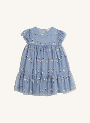 Stella McCartney Kids - Tül At Elbisesi | Mavi