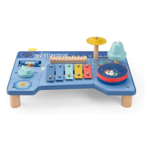 Moulin Roty - Puce & Pilou Musical Activity Table | Blue