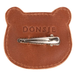 Donsje - Josy Bear Saç Tokası | Konyak
