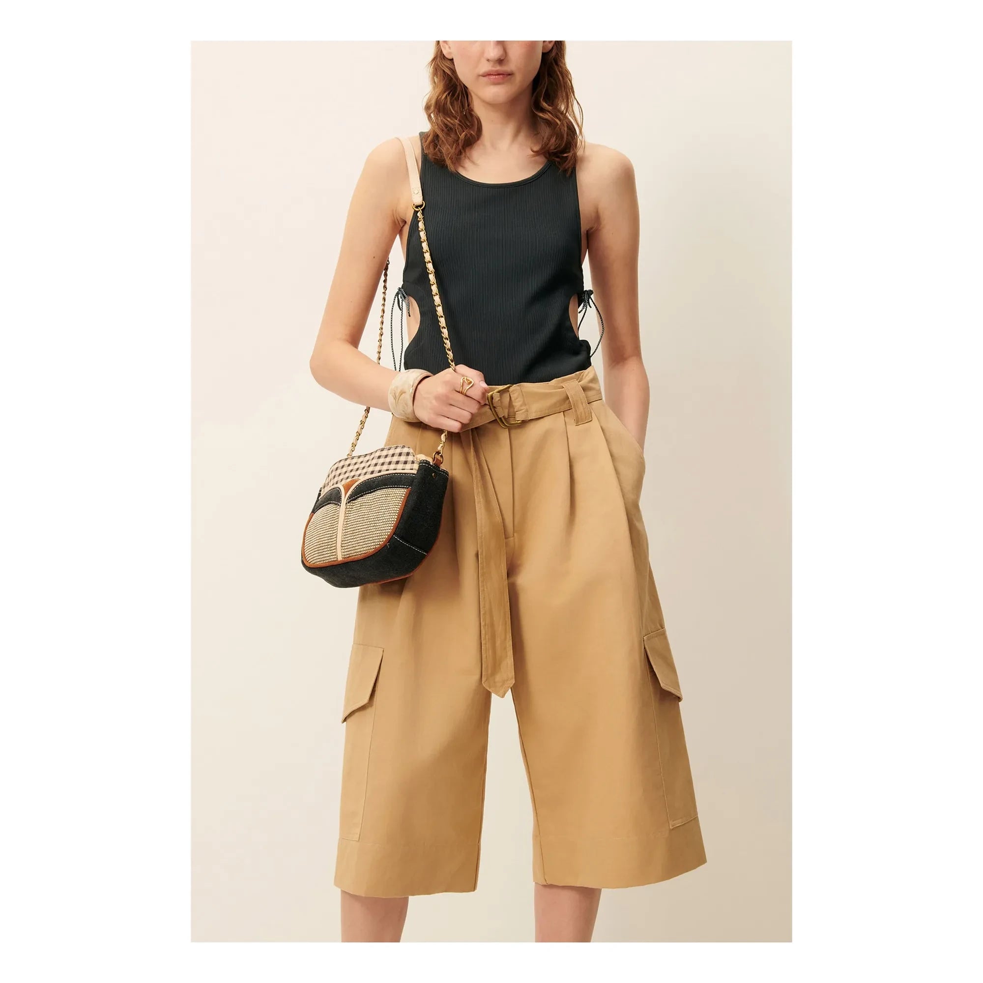 Sessùn - Marco Bermuda Shorts | Beige
