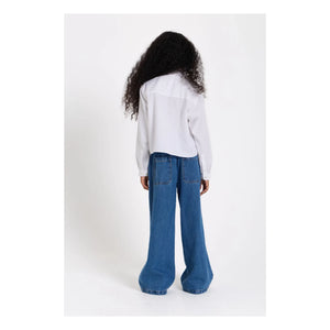 Smallable Kid - Clara Short Shirt | White