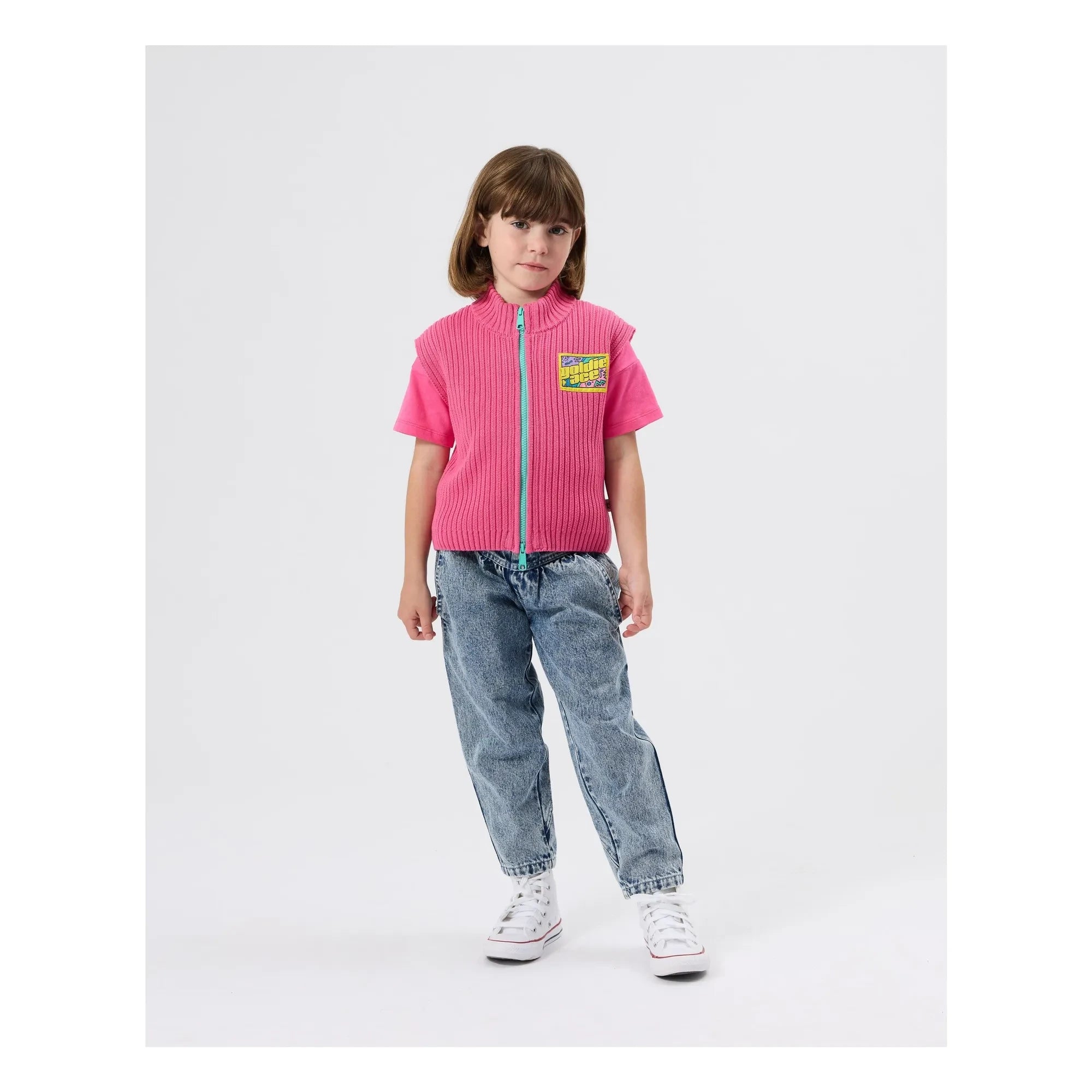 Goldie + Ace - Fitilli Kolsuz Atlet | Pembe