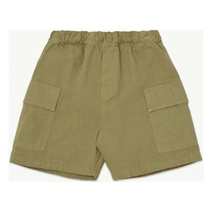 Main Story - Organic Cotton Cargo Shorts | Olive green