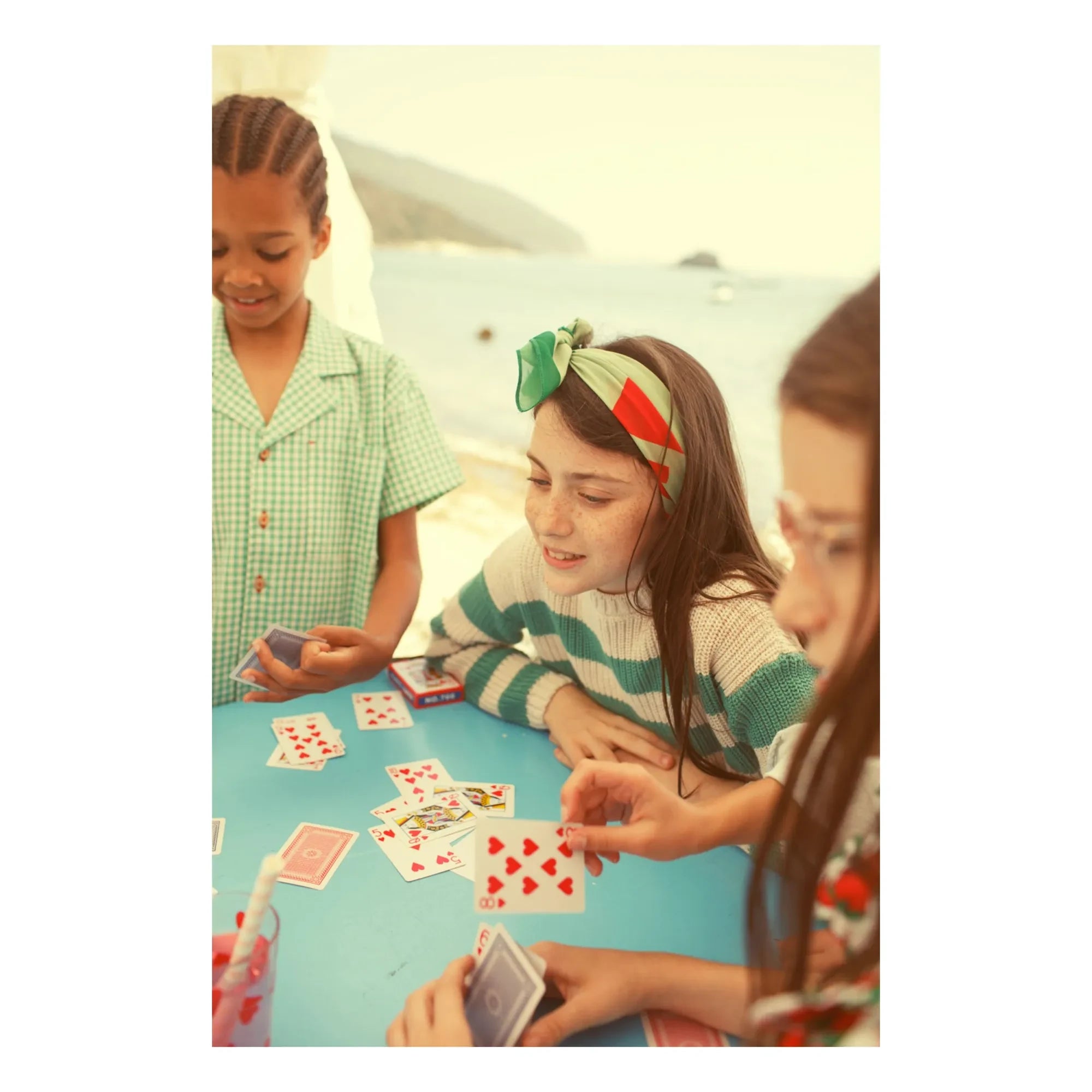Piupiuchick - Organic Cotton Gingham Shirt | Turquoise