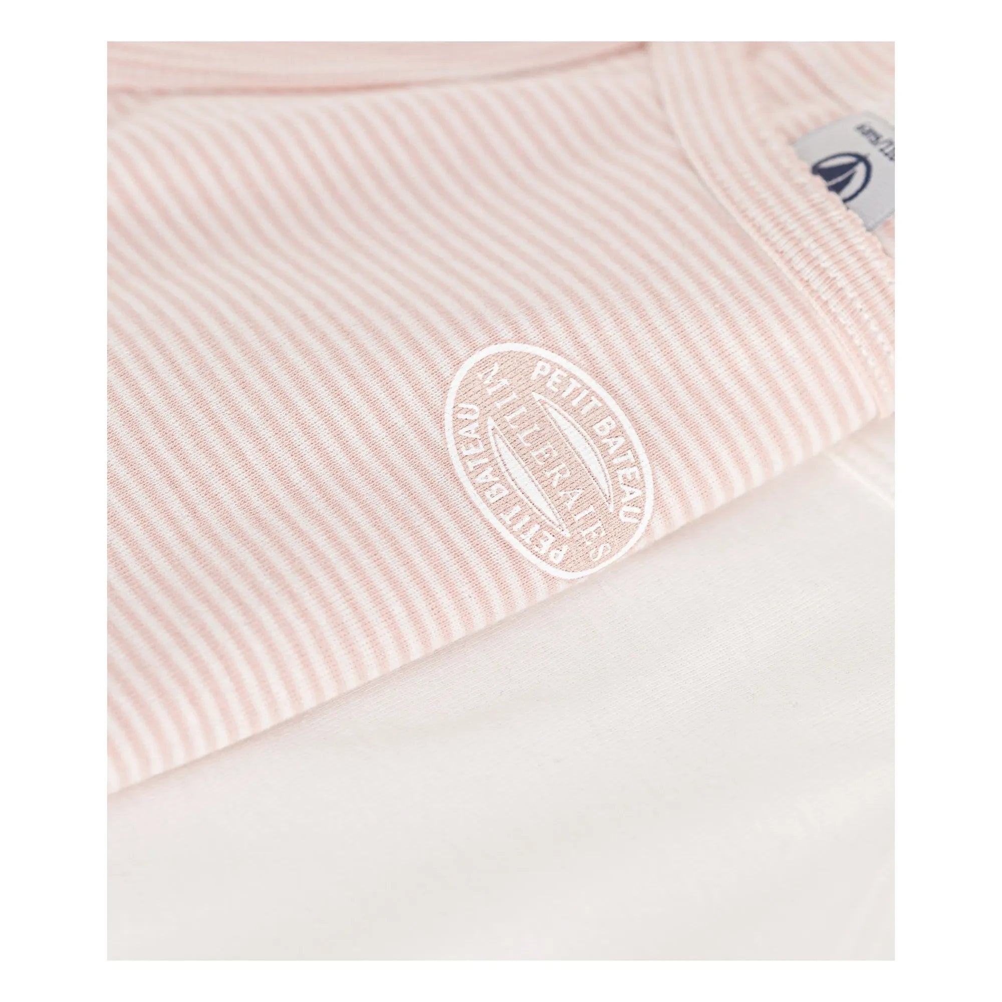 Petit Bateau - Striped Tank Tops 2-Pack | Pink