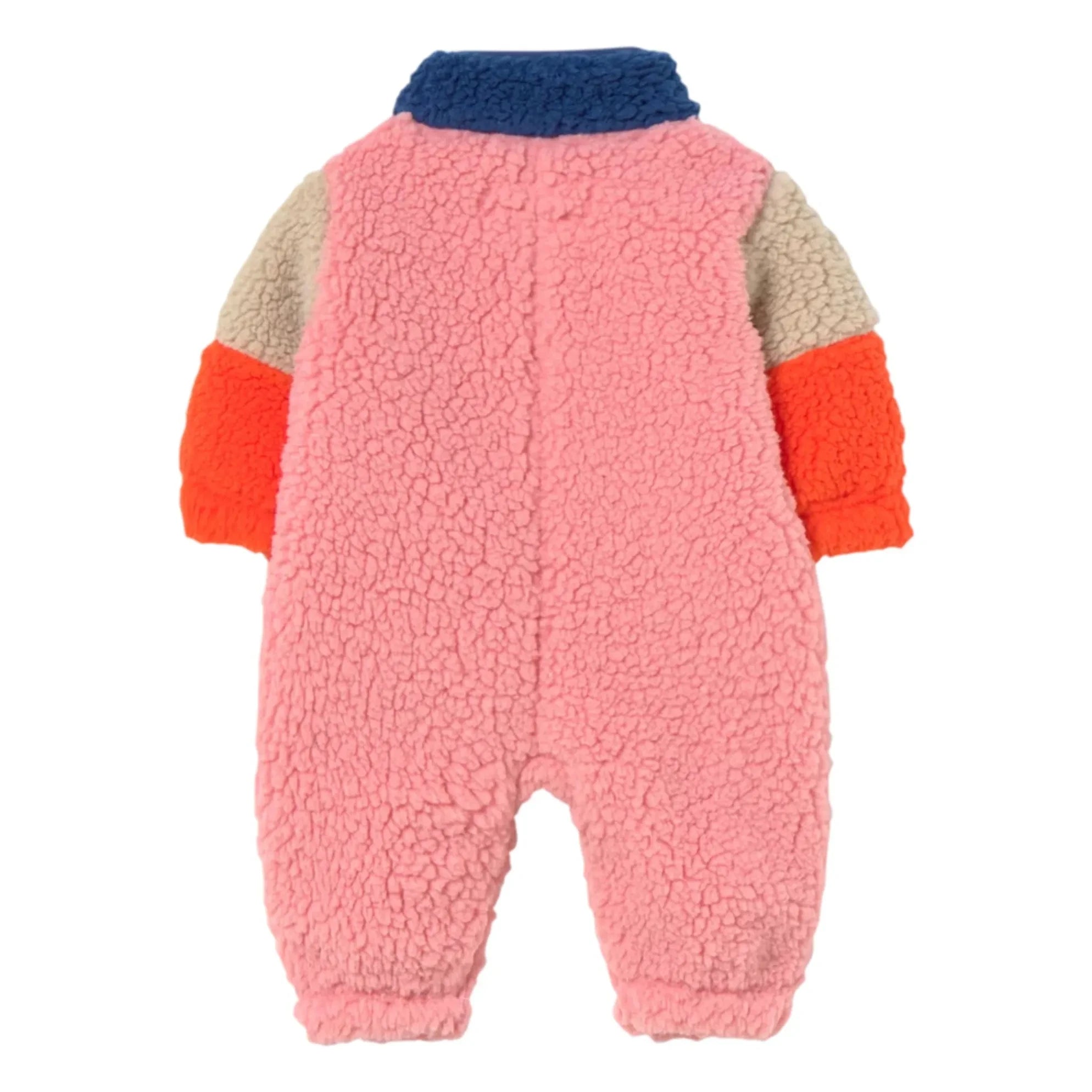 Tinycottons - Color Block Sherpa Style Pilot | Navy Blue
