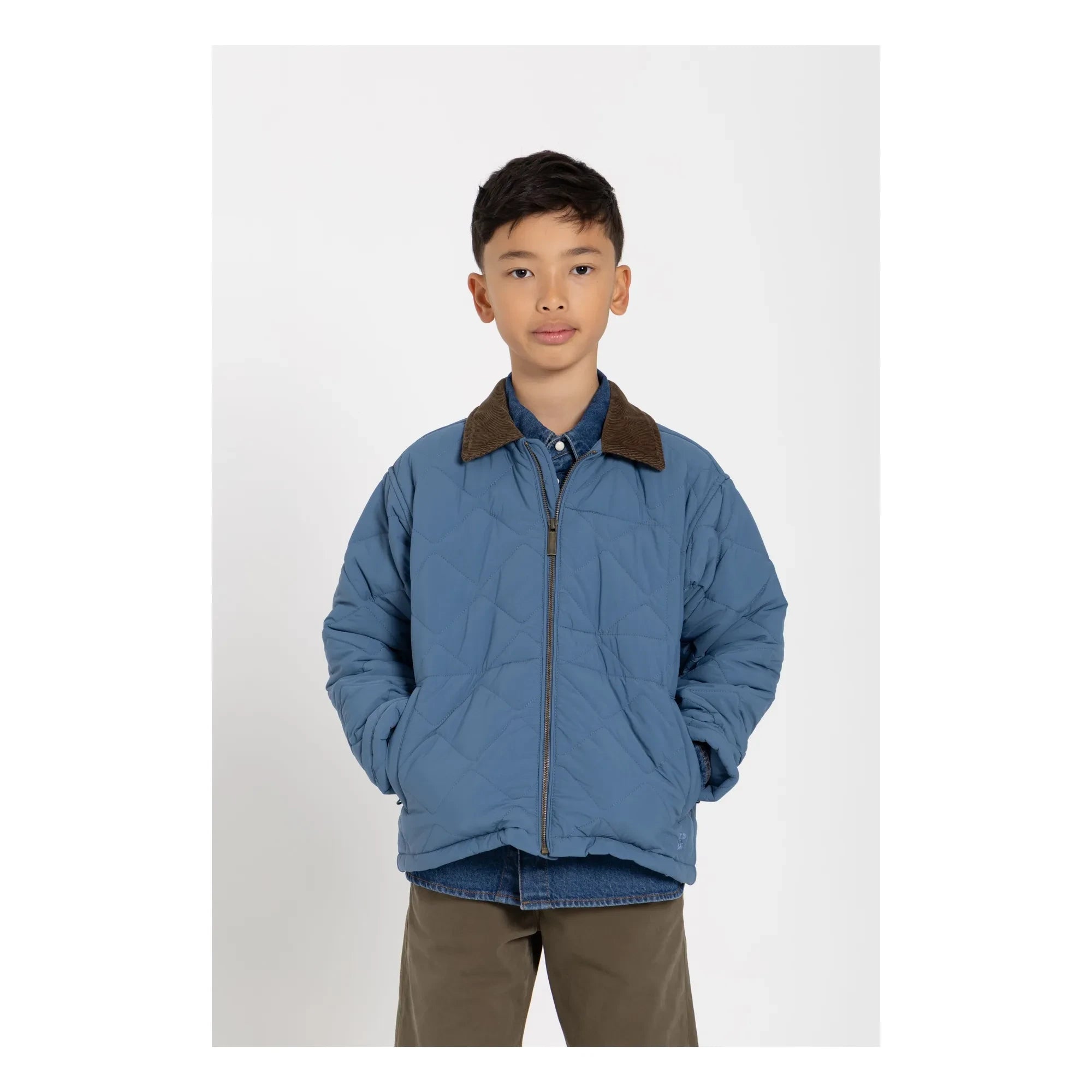 Hundred Pieces - Oscar Cotton Jacket | Blue