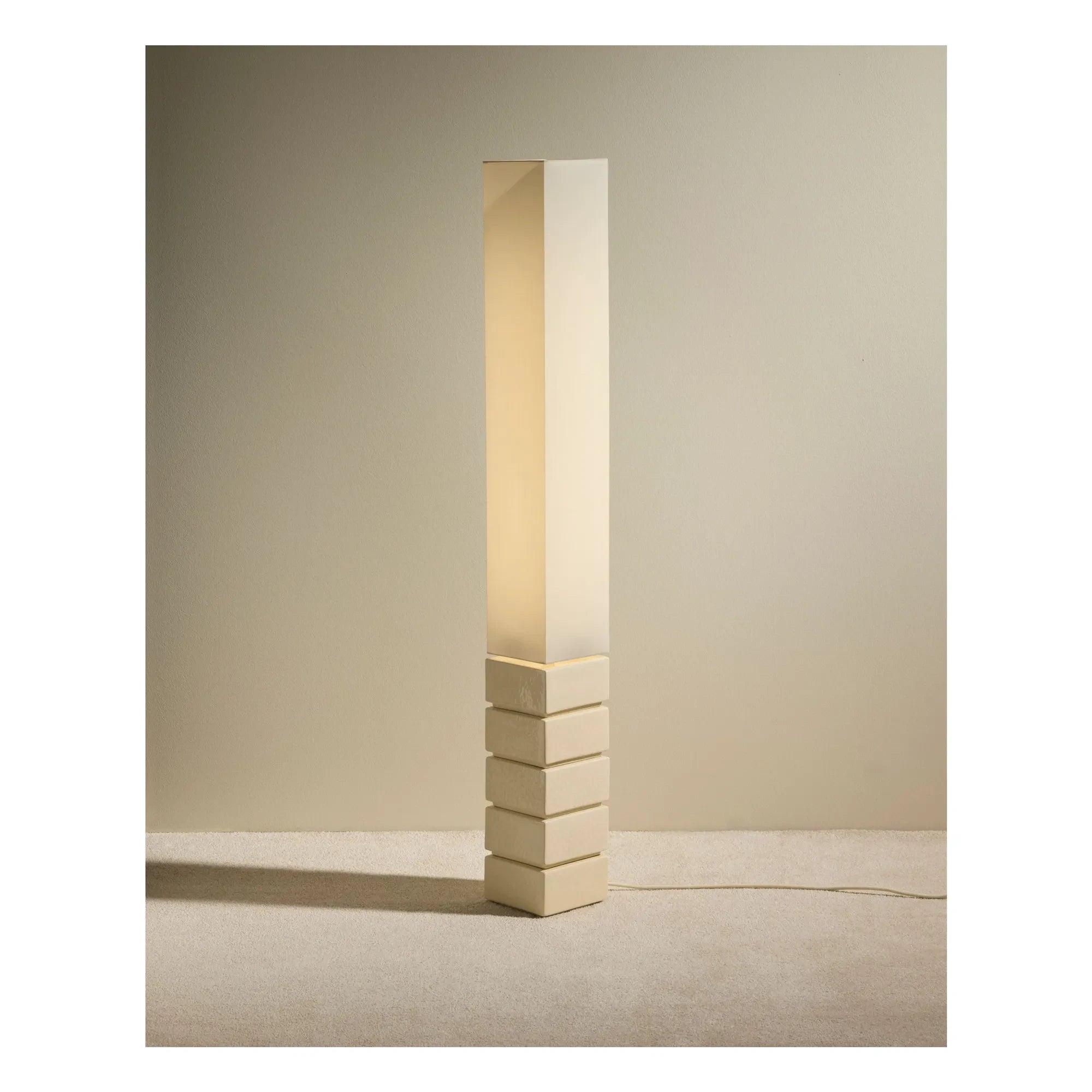 Maison Sarah Lavoine - Tower Base Lamp | Ecru