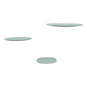 Moustache - Isola Ceramic Shelf, Studio Brichetziegler - 3-Piece Set | Almond Green