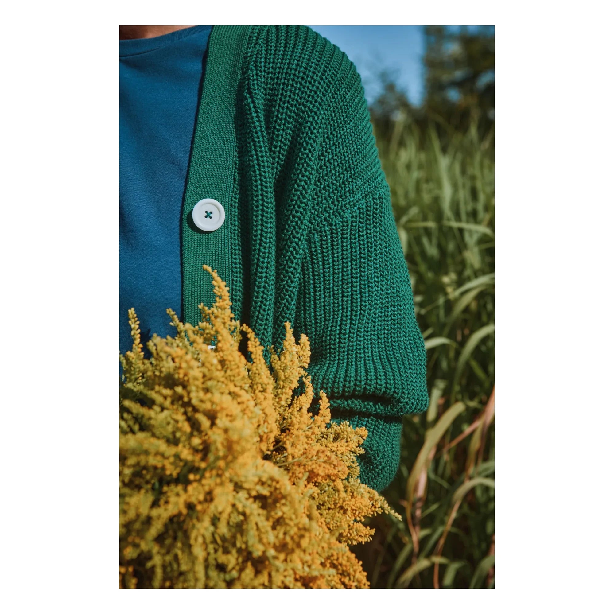 Poudre Organic - Cardigan Mate | Green