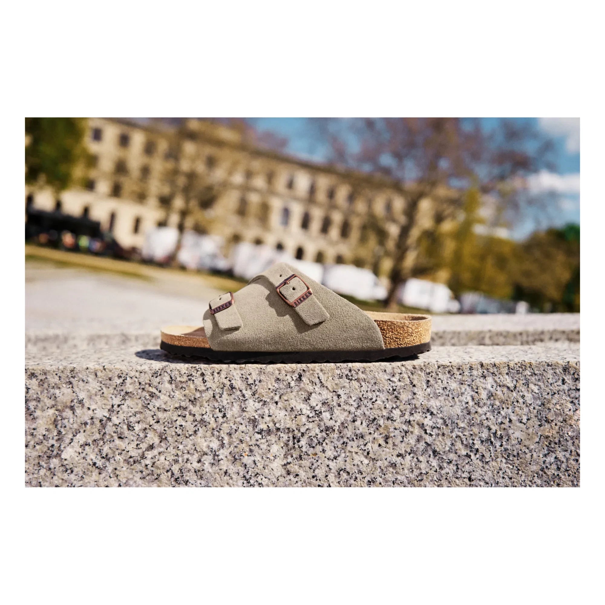 BIRKENSTOCK - Zurich Regular Fit Sandals | Dark brown