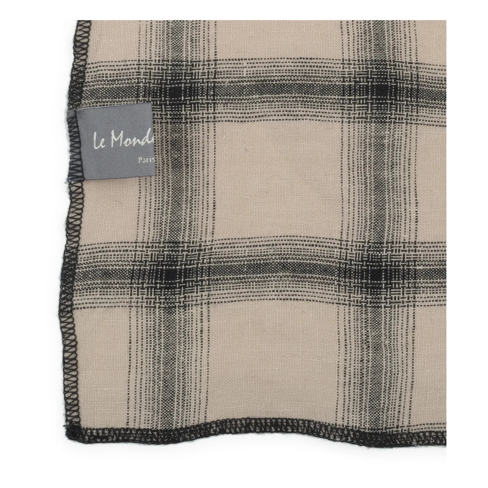 Le Monde Sauvage - Highlands Washed Linen Pillowcase | Beige Pink
