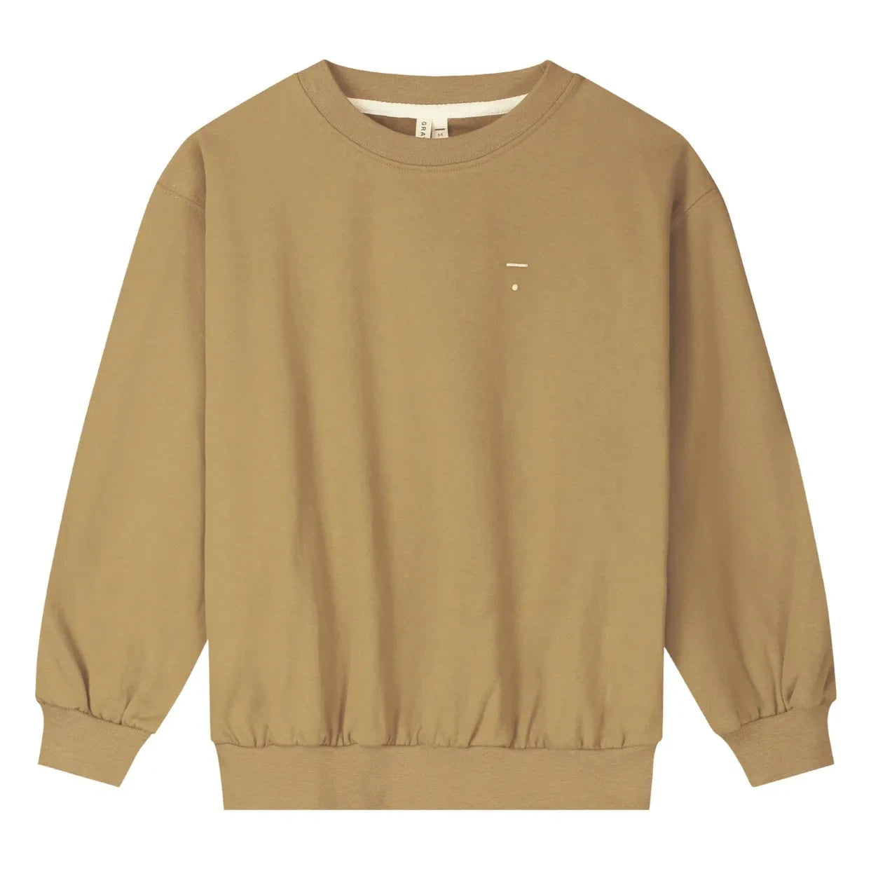 Gray Label - Organik pamuk sweatshirt | Hardal
