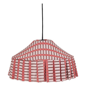 Nobodinoz - Nicole Mosaic lampshade | Red