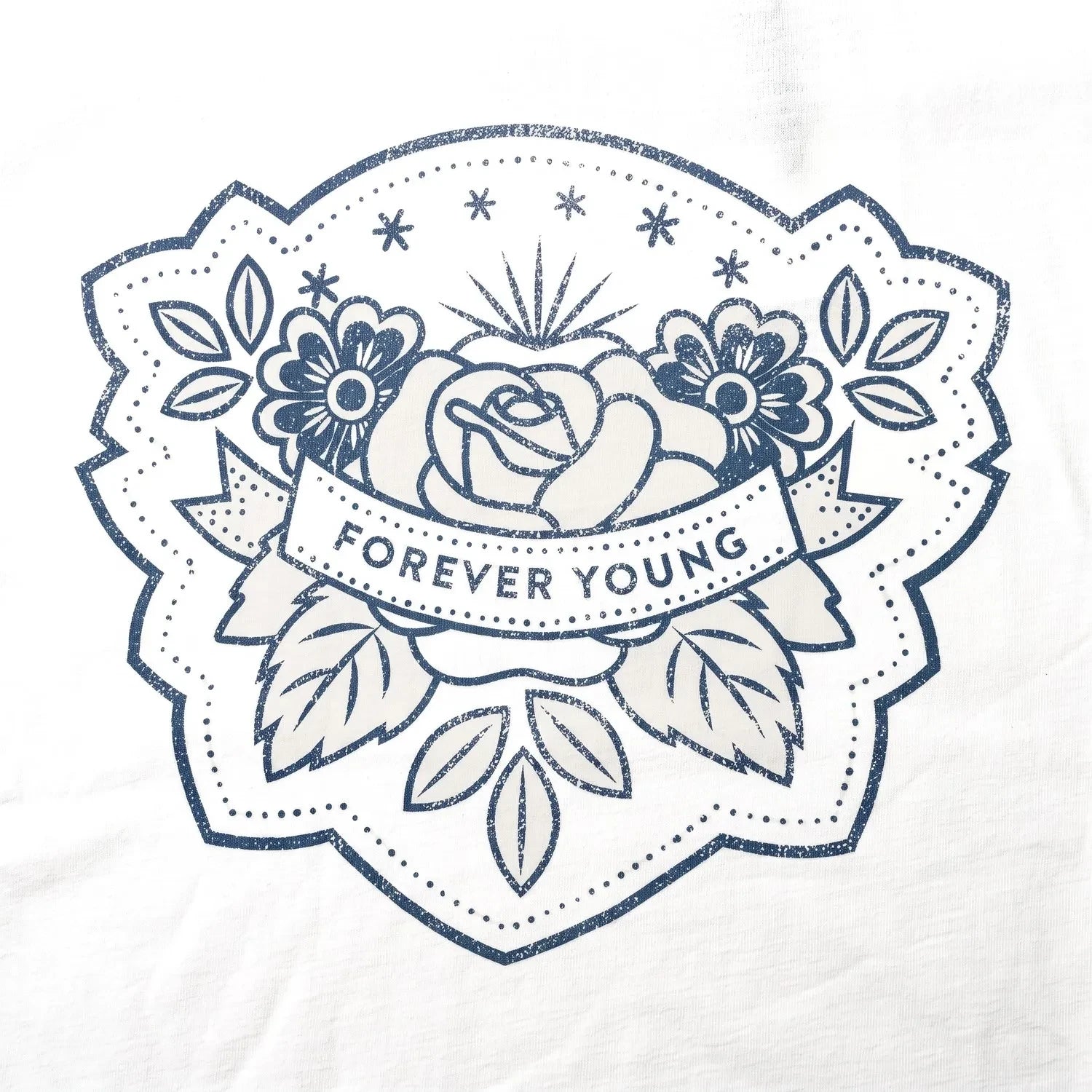 Hundred Pieces - Luna Forever Young Tişört | Off White