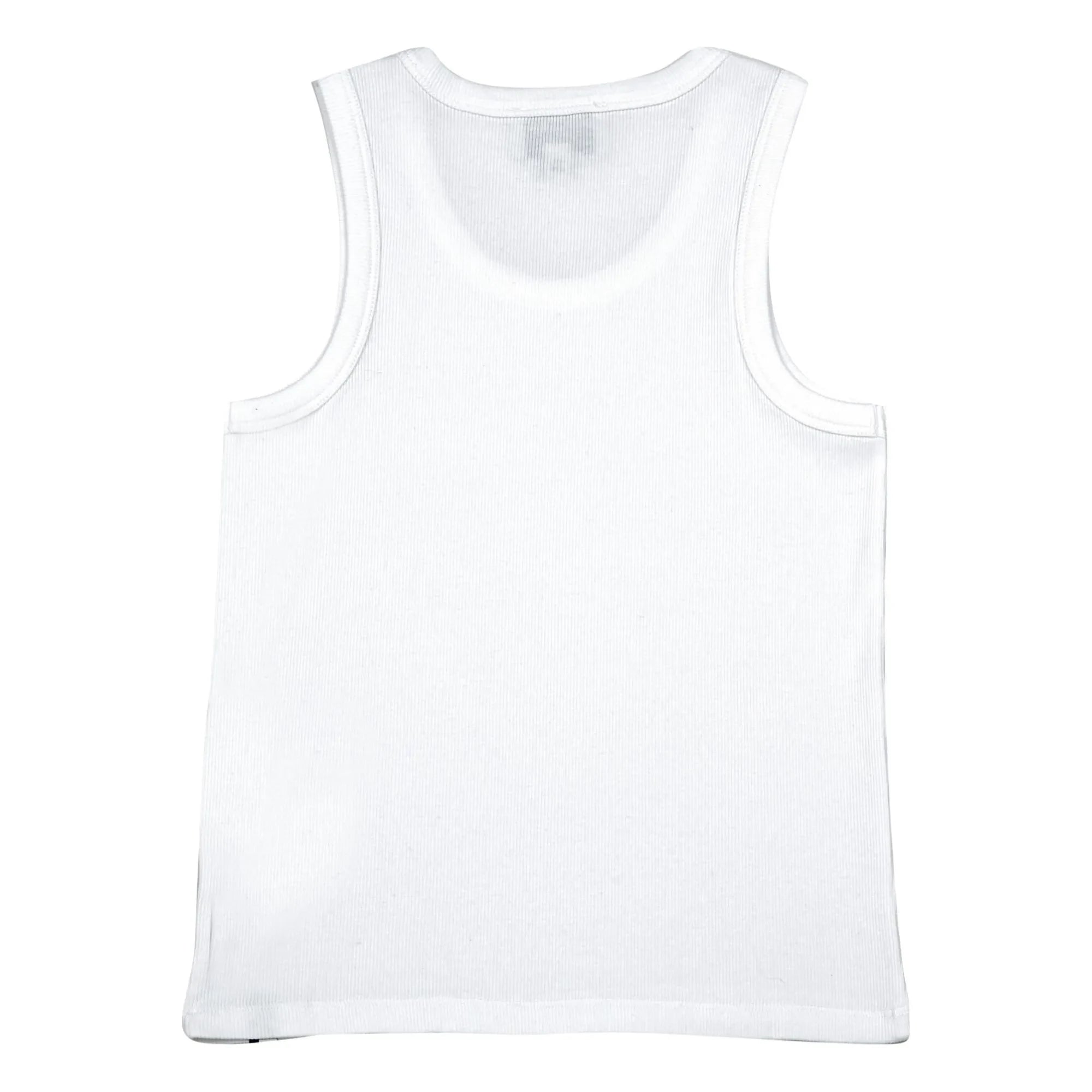 Finger in the nose - Chopper Ribbed Tank Top | White