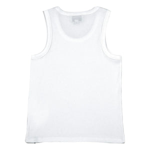 Finger in the nose - Chopper Ribbed Tank Top | White