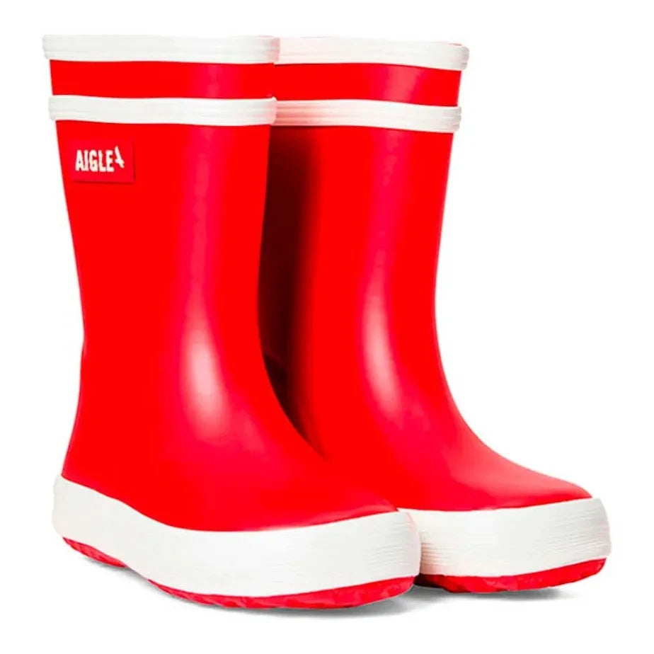 Aigle - Baby Flac Rain Boots | Red