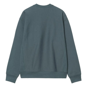 Carhartt WIP - American Script Sweatshirt | Blue-Green