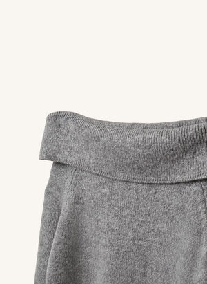 Sofie Schnoor - Sawasy Open-Shoulder Sweater | Grey