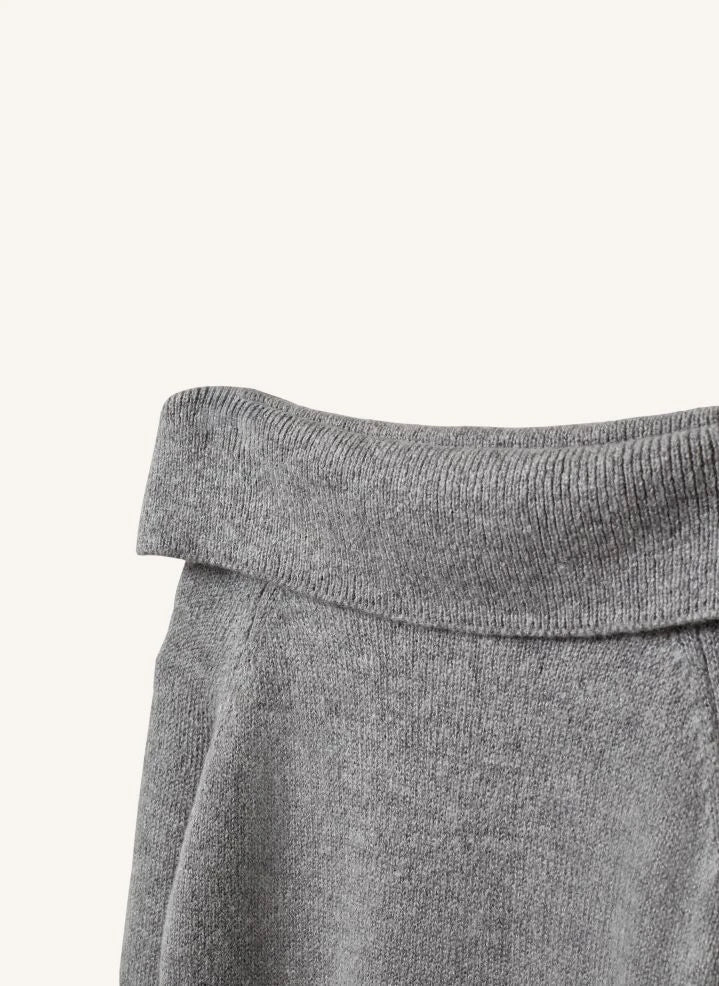 Sofie Schnoor - Sawasy Open-Shoulder Sweater | Grey