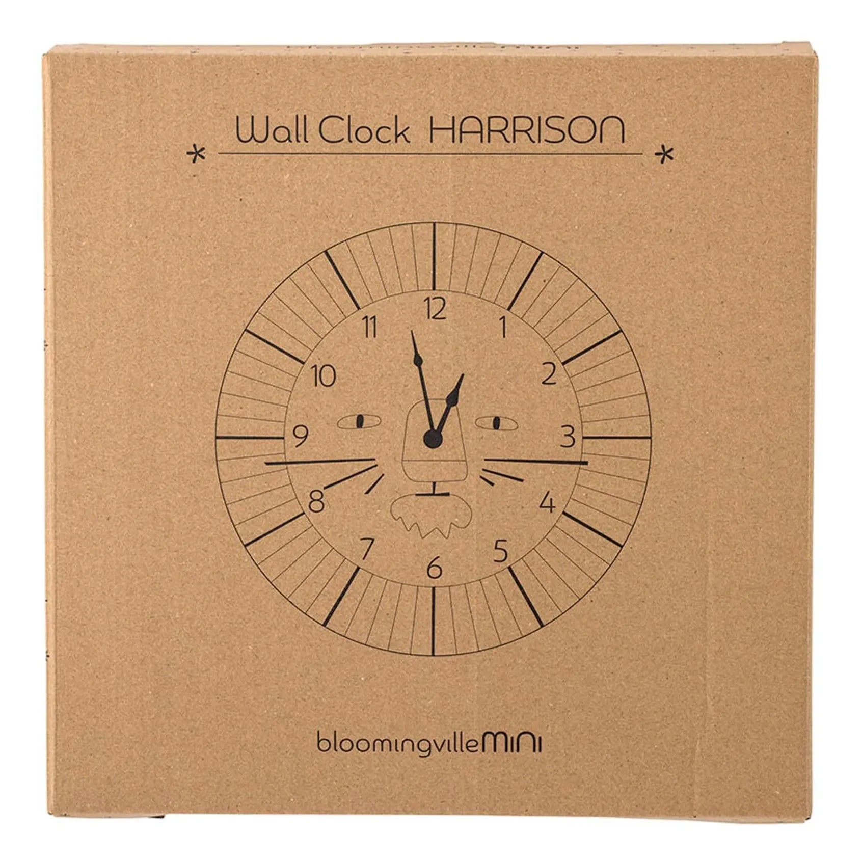 Bloomingville Mini - Harrison Wall Clock | Brown