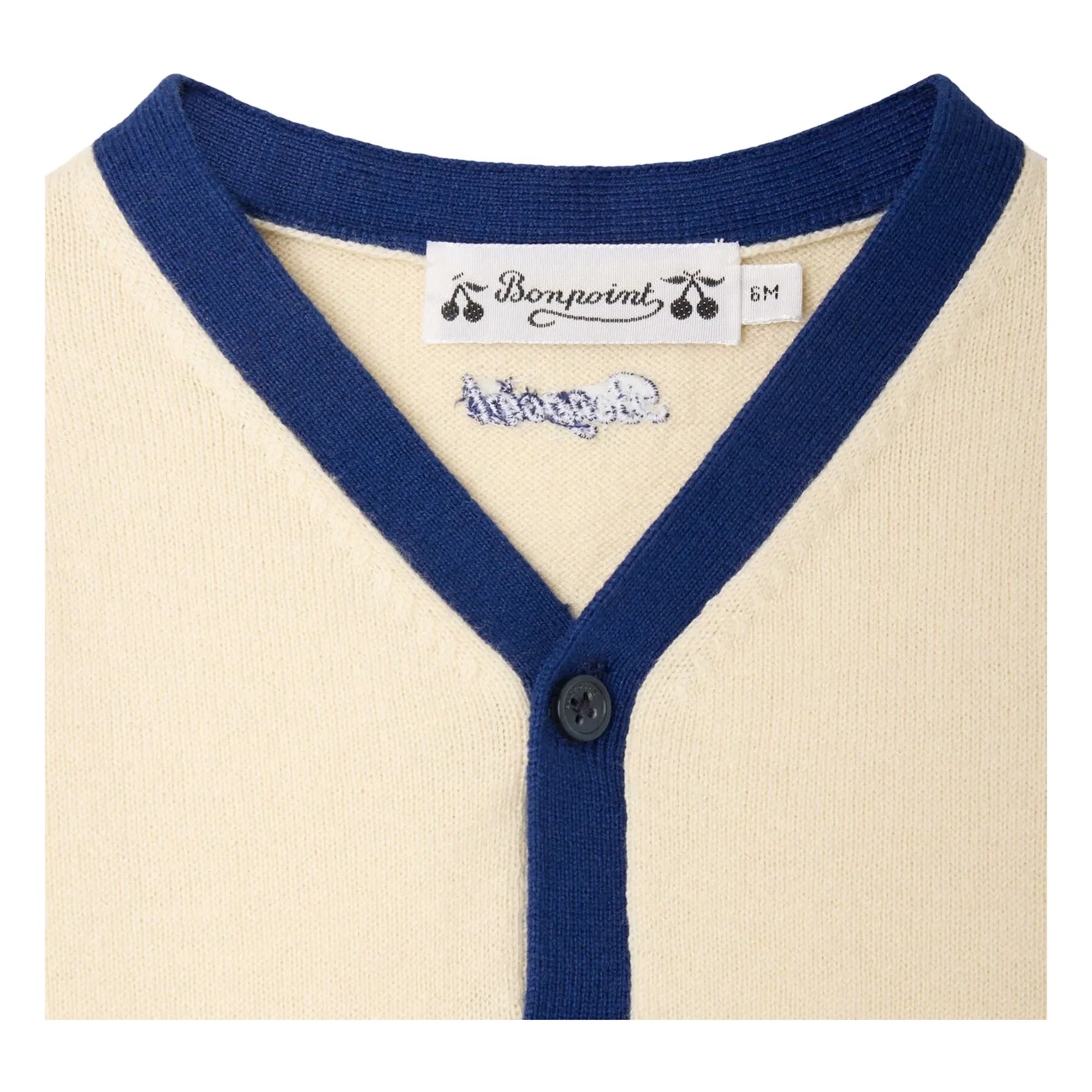 Bonpoint - Tahiel Organic Cotton Cardigan | Cream