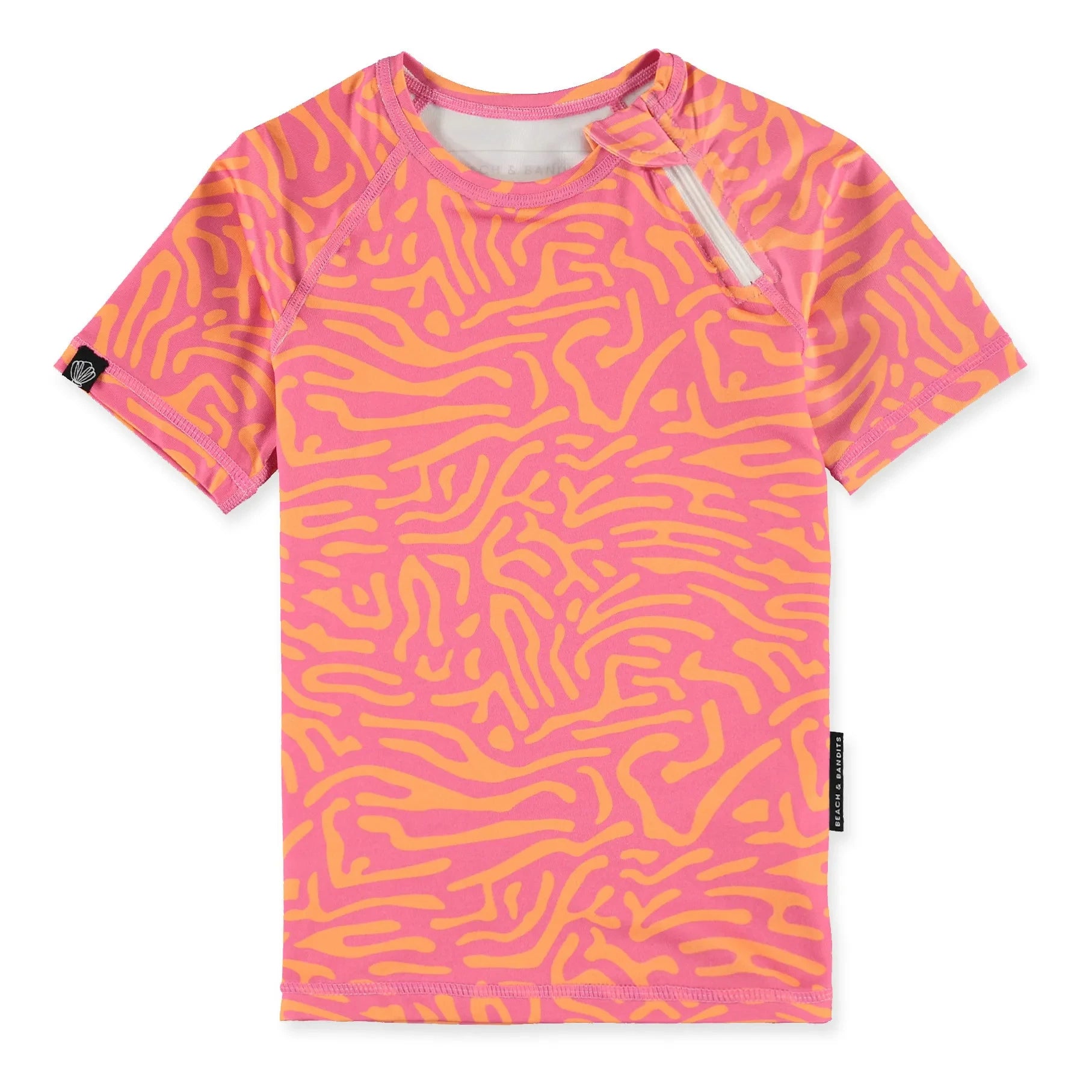 Beach & Bandits - Coral Anti-UV T-Shirt | Orange