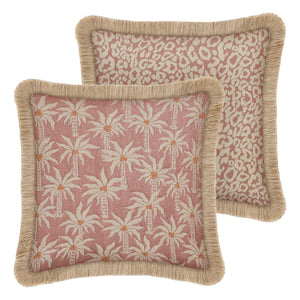 Palais - Laura x Maya Double-Sided Pillowcase | Pink