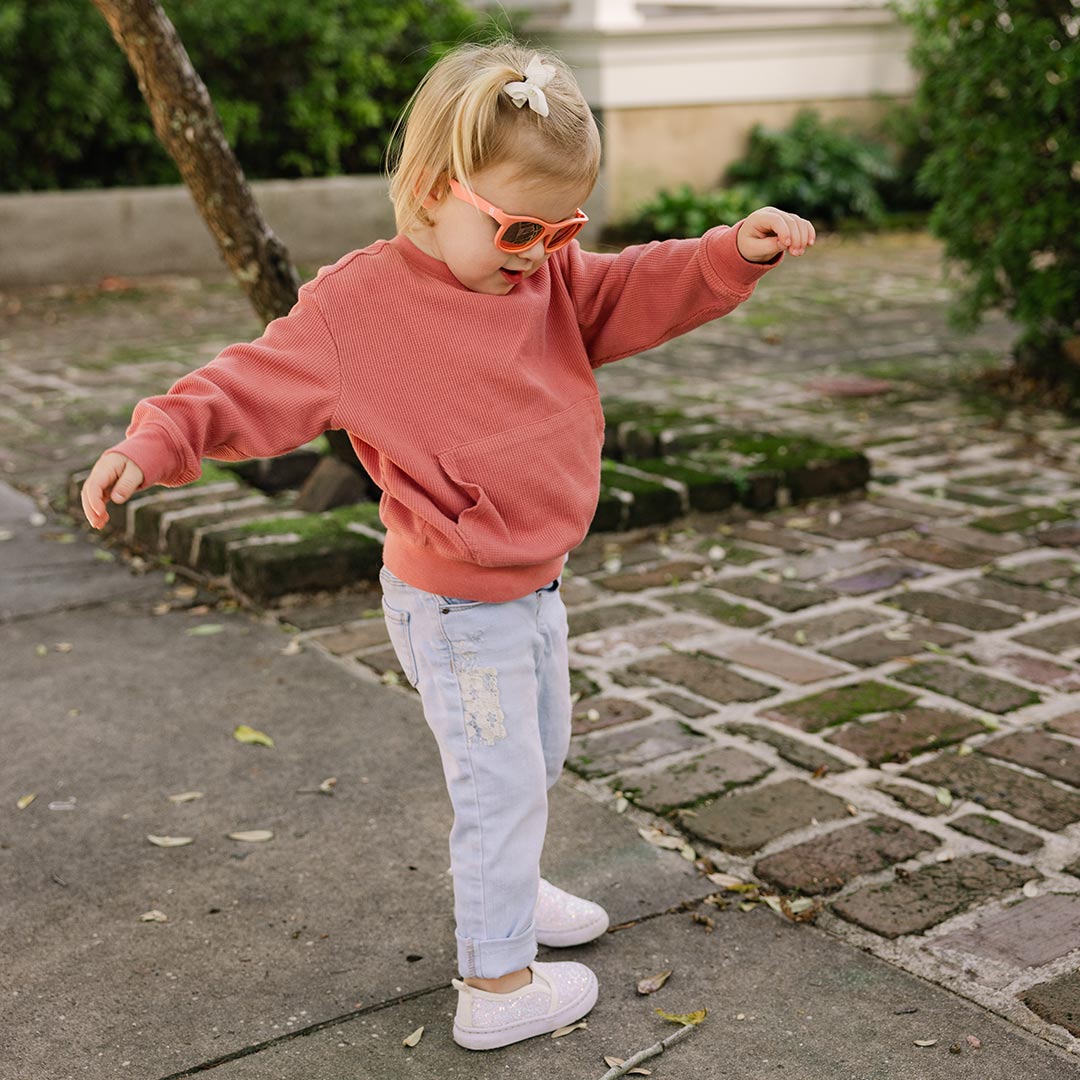 Babiators Polarised Navigator Sunglasses - Perfectly Papaya-Sunglasses-Perfectly Papaya-0-2y (Junior) | Natural Baby Shower