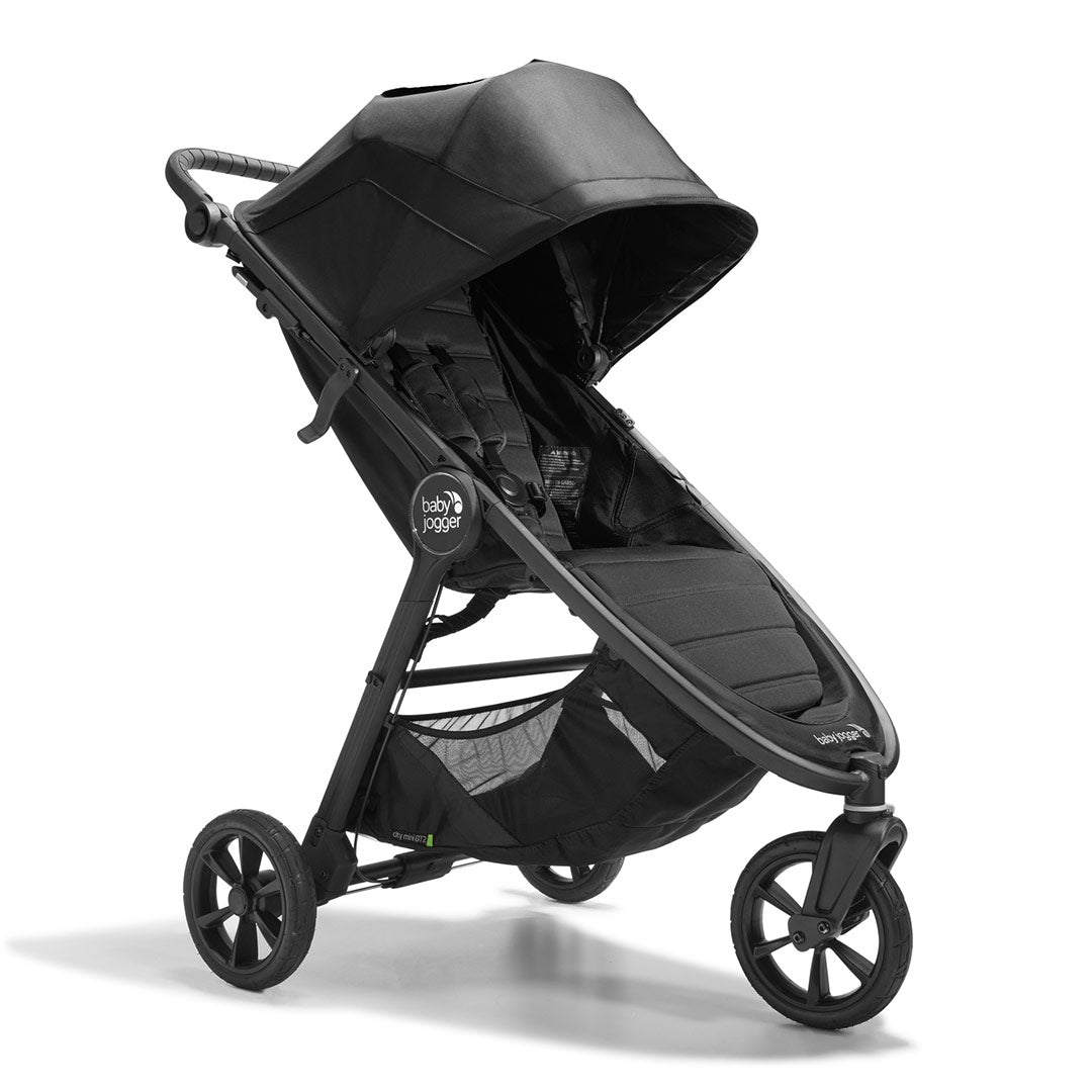 Baby Jogger City Mini GT2 Stroller - Opulent Black-Strollers-Opulent Black- | Natural Baby Shower