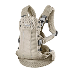 BabyBjorn Harmony 3D Mesh - Grey Beige-Baby Carriers-Grey Beige-One Size | Natural Baby Shower