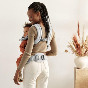 BabyBjorn Harmony 3D Mesh Baby Carrier - Silver-Baby Carriers- | Natural Baby Shower