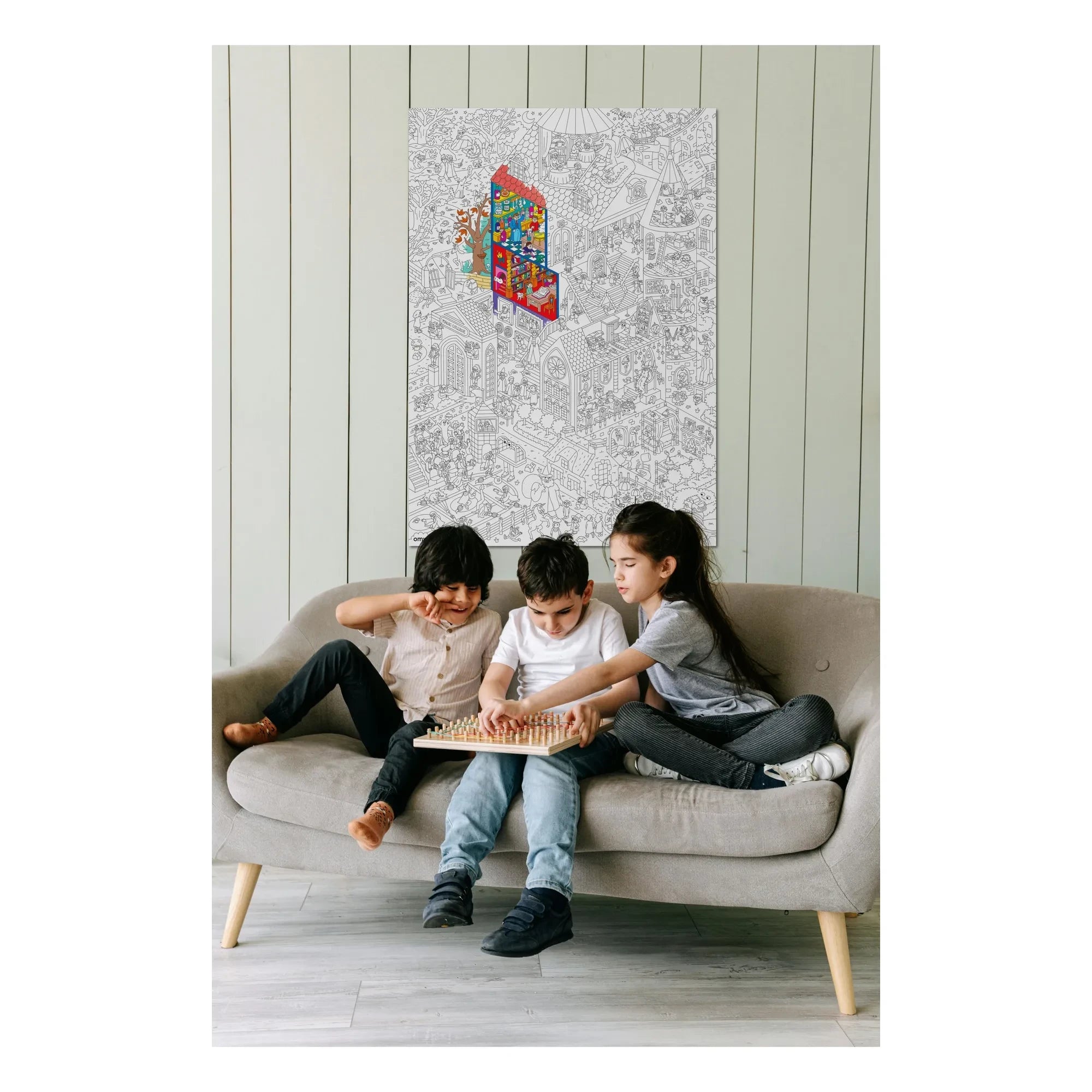 Omy - Magic College Poster | Purple