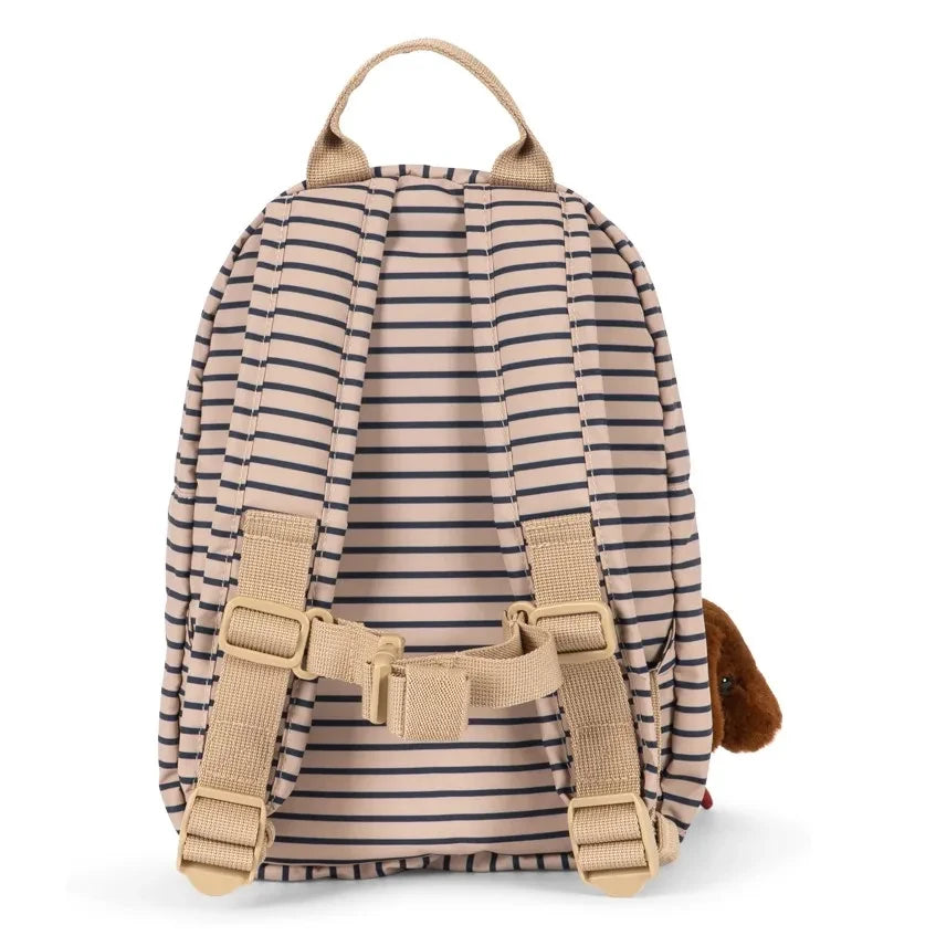 Konges Sløjd - Nohr Mini Striped Backpack | Beige