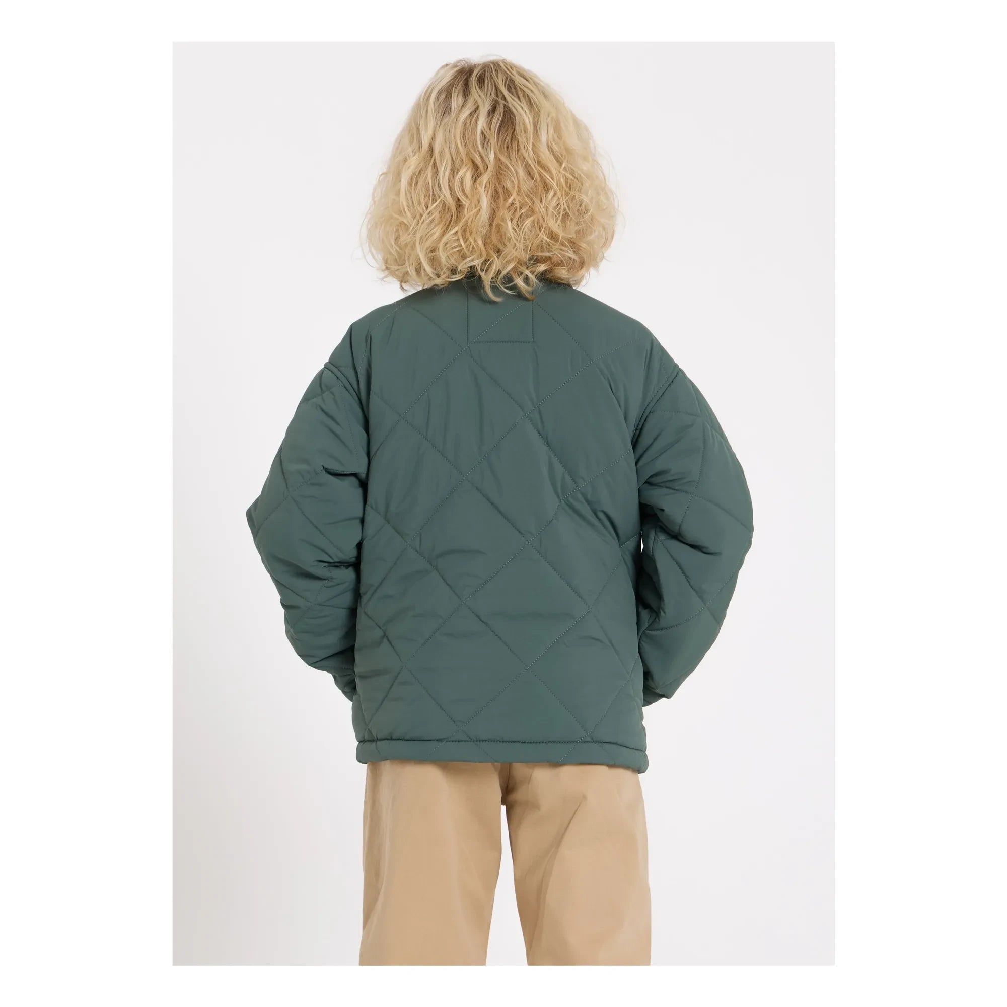 Smallable Kid - Sonny Quilted Jacket | Khaki