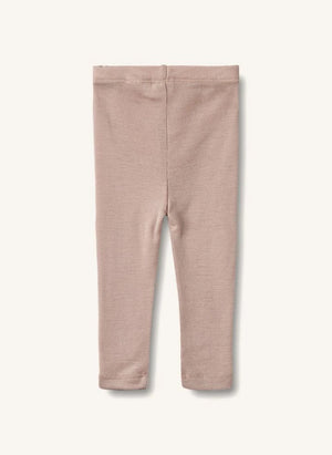 Wheat - Agi Wool Tights | Dust Pink