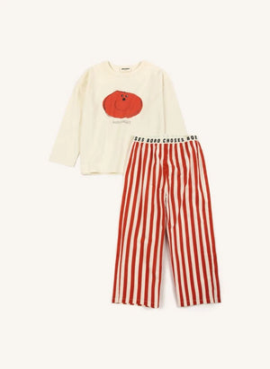 Bobo Choses - Bobo Choses Organic Cotton T-Shirt and Pants Set | Red