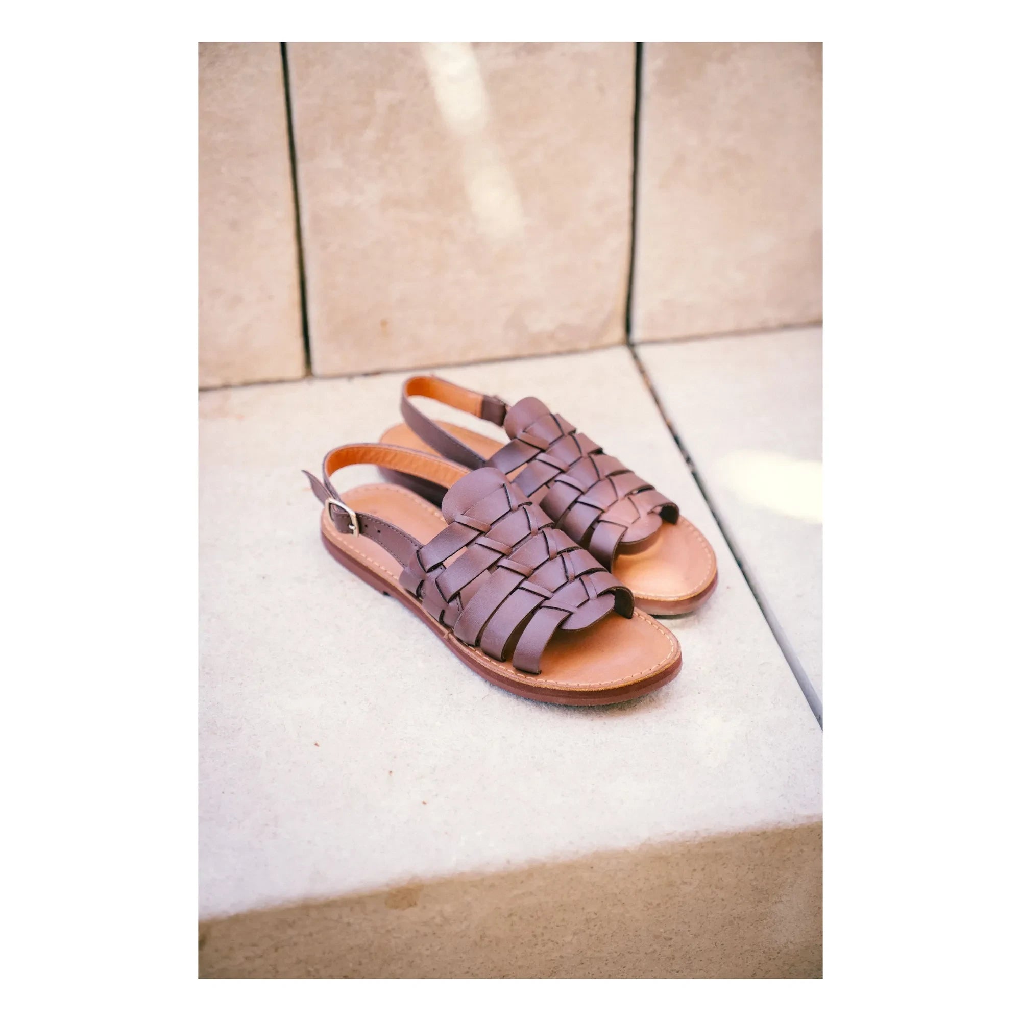 Mapache - Cali Sandal | Chocolate