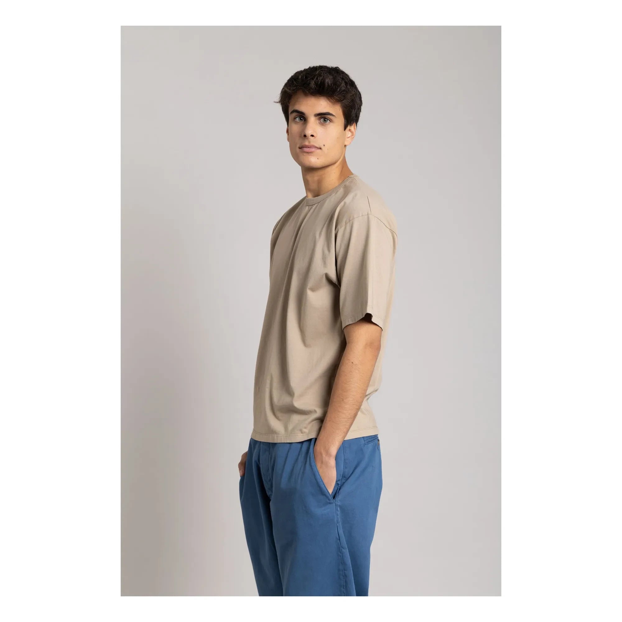 Smallable Man - Solal Organic Cotton T-Shirt | Dark Sand Brown
