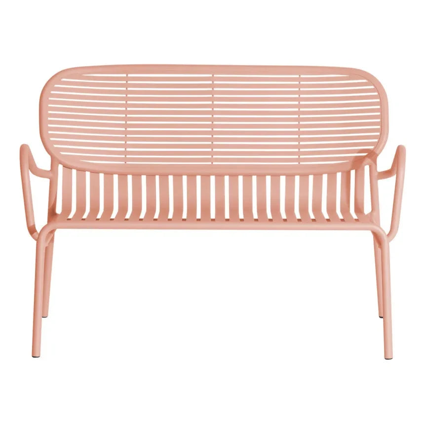 Petite Friture - Weekend 2-Person Lounge Chair | Powder Pink