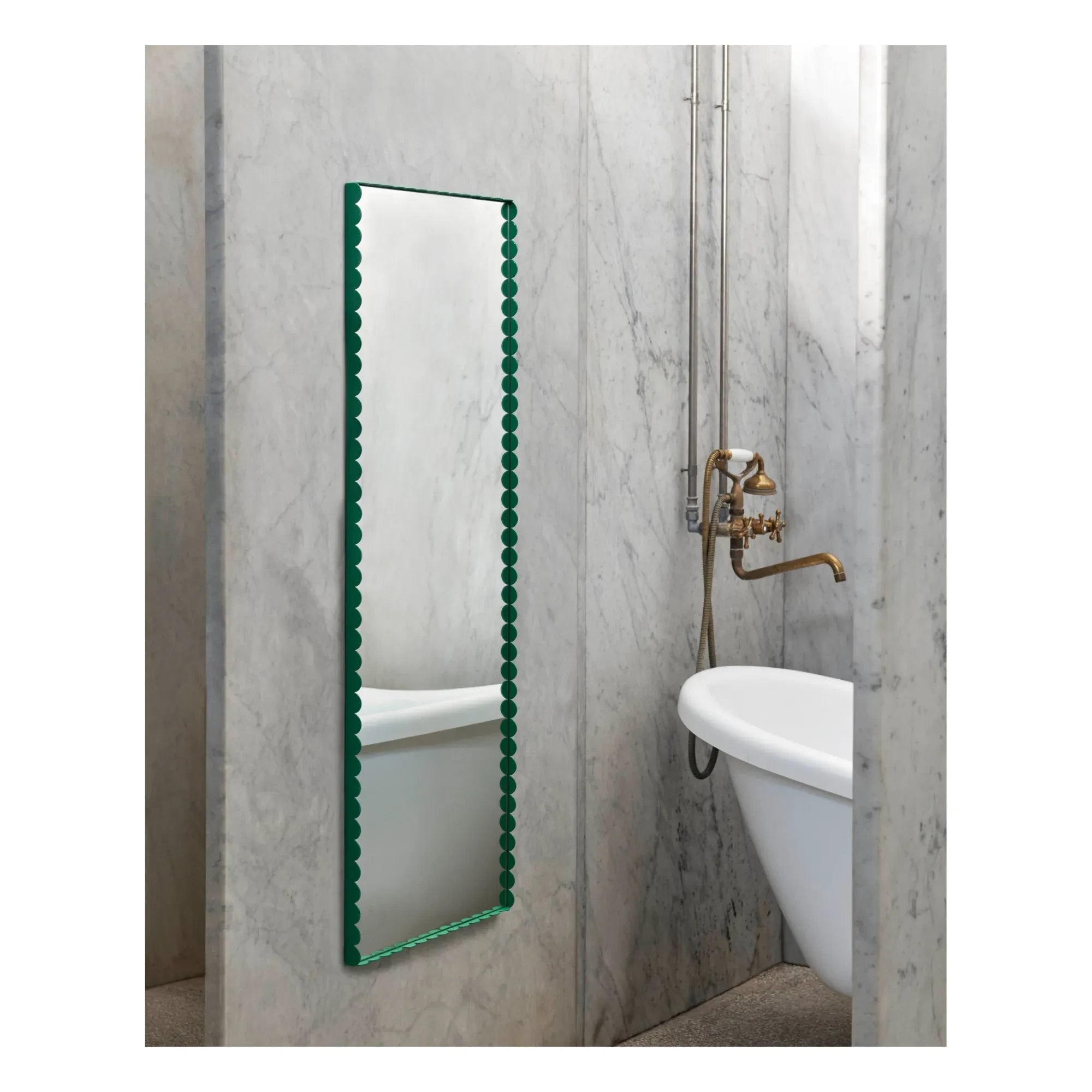 Hay - Arcs Mirror - Muller Van Severen | Green