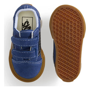 Vans - Scratch Sneakers Old Skool V Gum | Gece mavisi